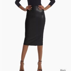 Commando Faux Leather Pencil Skirt